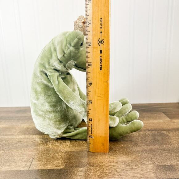 Jellycat Frog Prince Kiss Plush Gold Crown - Rare & Retired Collection - Picture 3 of 6